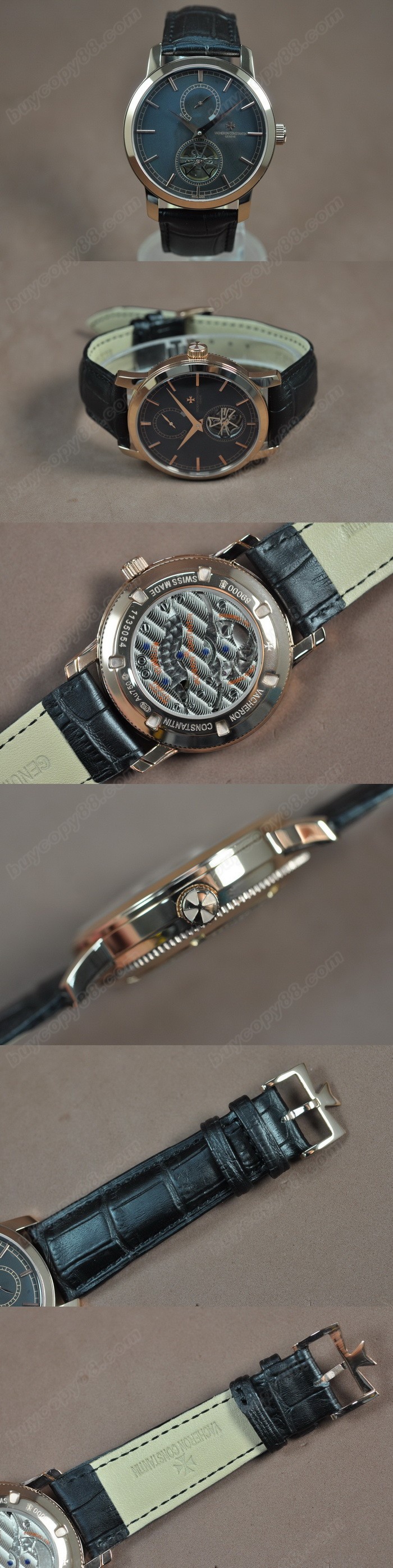 江詩丹頓Vacheron Constantin Patrimony 玫瑰金/LE Asian 自動機芯搭載0